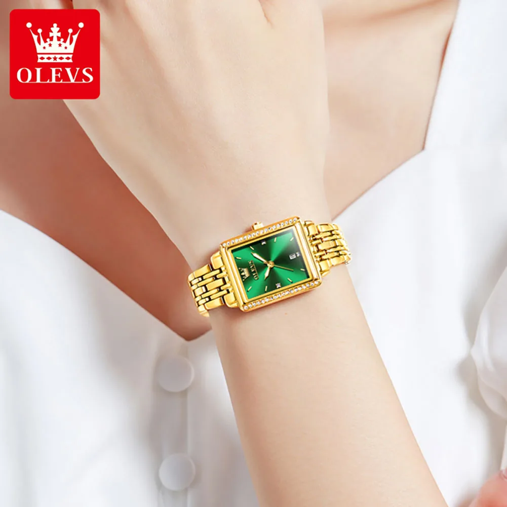 OLEVS 9995 エレガントなクォーツレディースレディー - Luxury Watch Cheap のレビューと価格