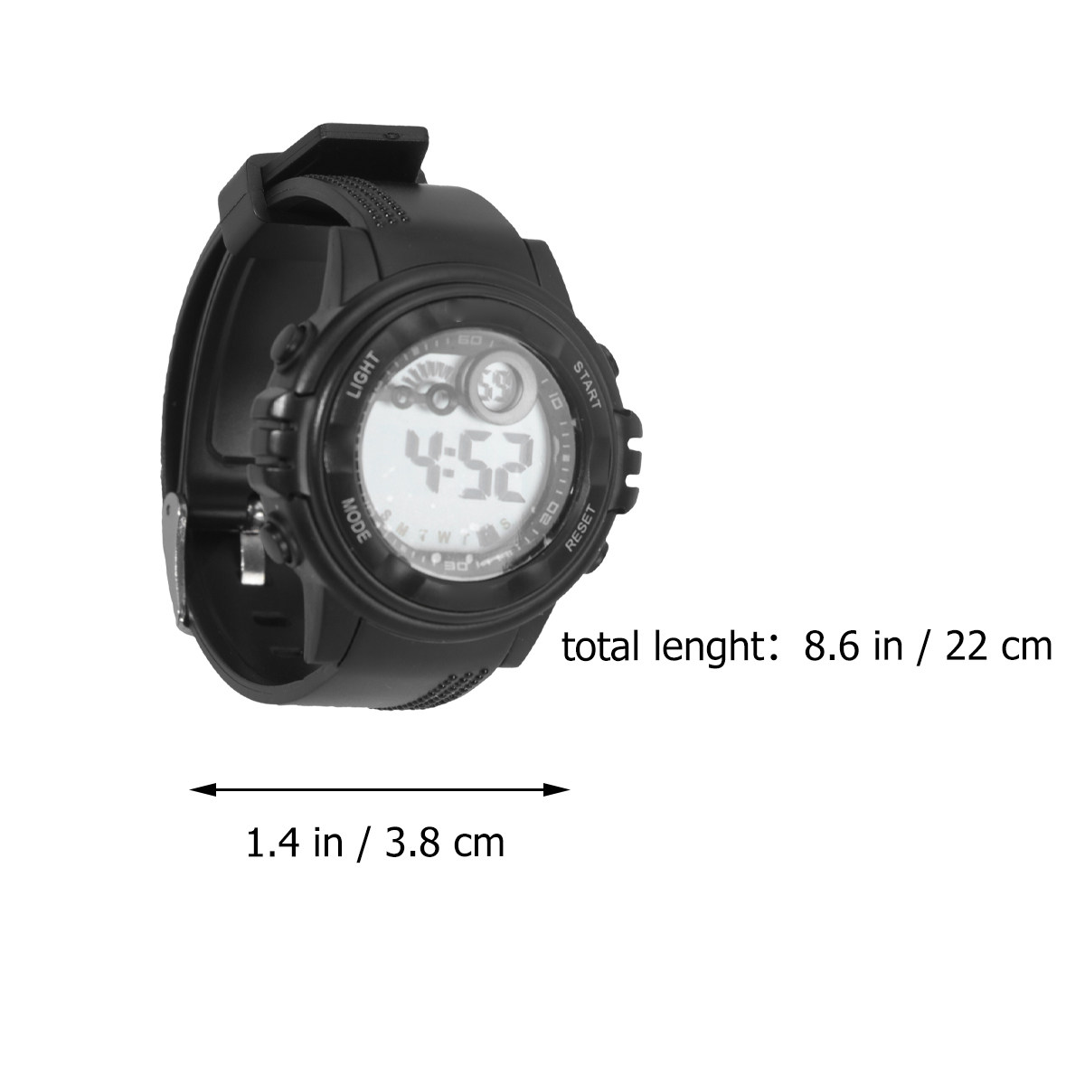 1個入り 子供用 防水スポーツウォッチ デジタル発光 アウト - Luxury Watch Kids のレビューと価格