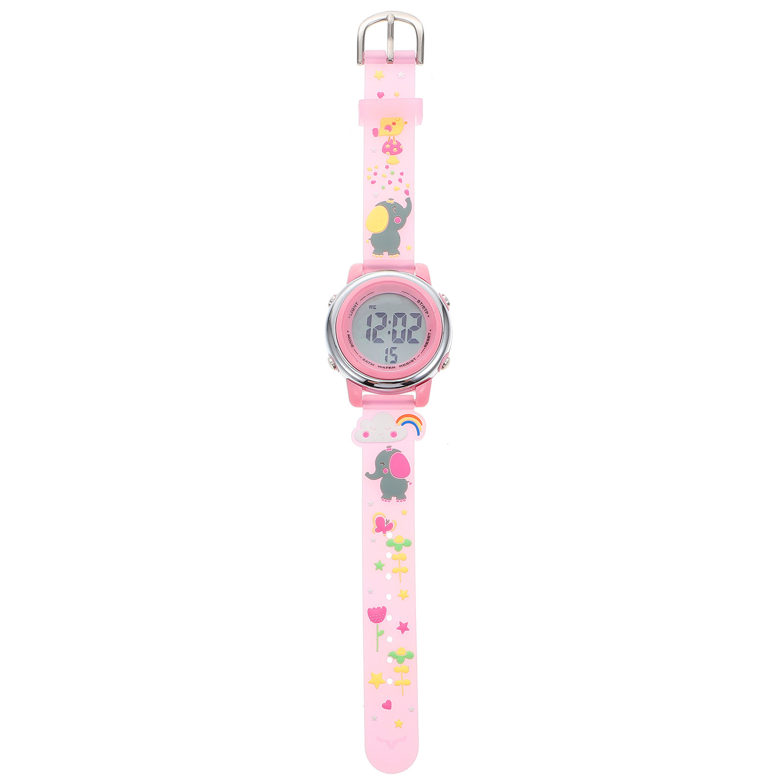 子供用デジタル腕時計、漫画スタイル、30M防水、アラーム機能 - Luxury Watch Kids のレビューと価格