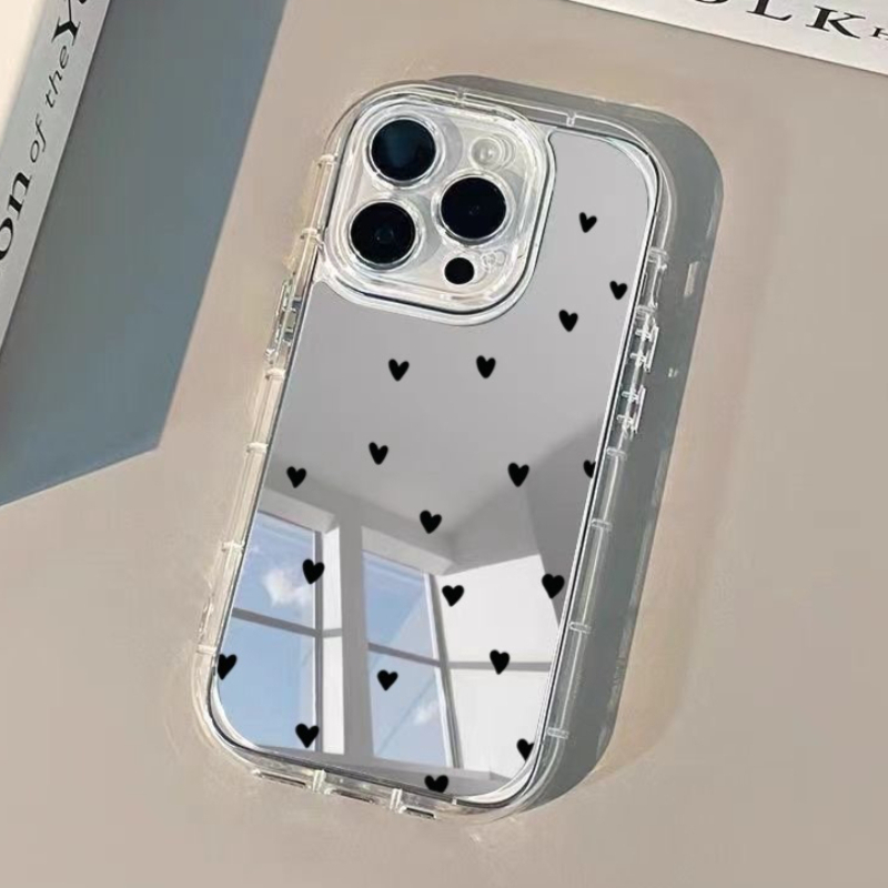 フルスクリーンハート柄スマホケース iPhone 17 16 - Luxury Watch Case のレビューと価格